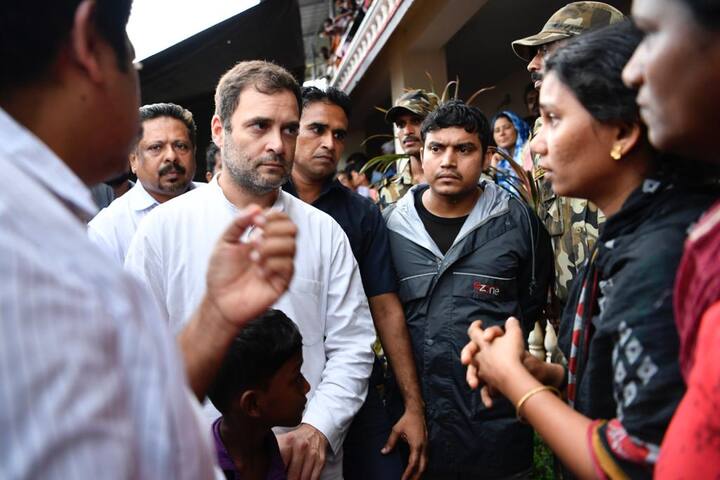 He also interacted with flood victims at Bhoothanam Christian Church Camp, Pothukal Panchayat in Malappuram 