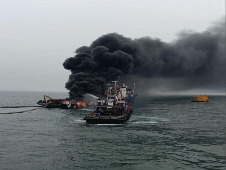 WATCH: Massive Fire Engulfs Coast Guard Vessel ‘Coastal Jaguar’; 28 Crew Rescued WATCH: Massive Fire Engulfs Coast Guard Vessel ‘Coastal Jaguar’; 28 Crew Rescued