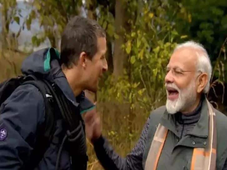 Prime Minister Modi Walks In The Wild With Bear Grylls Prime Minister Modi Walks In The Wild With Bear Grylls