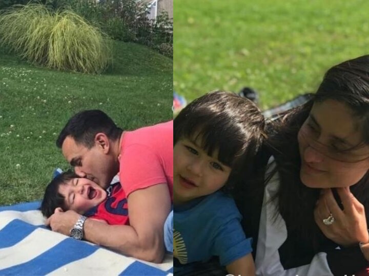 PICS of Saif Ali Khan-Kareena Kapoor Playing With Their BABY Son Taimur In London Will Melt Your Hearts!  PICS of Saif Ali Khan-Kareena Kapoor Playing With Their BABY Son Taimur In London Will Melt Your Hearts!