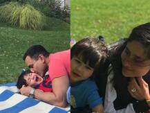 PICS of Saif Ali Khan-Kareena Kapoor Playing With Their BABY Son Taimur In London Will Melt Your Hearts!