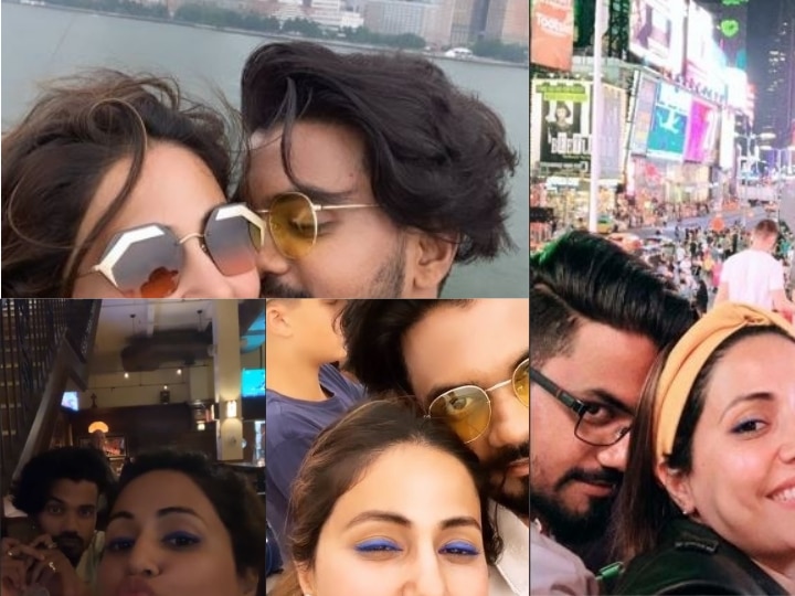 Ahead Of Independence Day Celebration Hina Khan Get Romantic With Boyfriend Rocky Jaiswal In New York! PICS & VIDEOS: Ahead Of Independence Day Celebration Hina Khan Get Romantic With Boyfriend Rocky Jaiswal In New York!