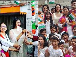 PICS & VIDEO: Yeh Hai Mohabbatein Actress Divyanka Tripathi Celebrates Independence Day At Orphanage