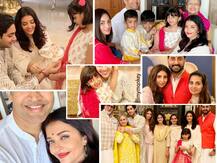 Raksha Bandhan 2019: Navya Nanda-Aaradhya Bachchan Tie Rakhi To Agastya, Aishwarya Rai Ties Rakhi To Brother Aditya; Family Poses Together!