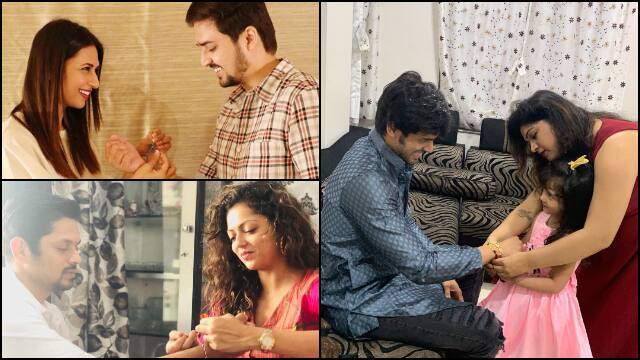 Popular TV celebs including Nakuul Mehta, Divyanka Tripathi Dahiya, Pearl V Puri and Parth Samthaan celebrated the festival of ‘Raksha Bandhan’ with full fervor. 