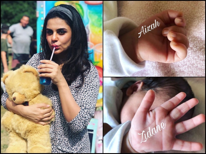 Jamai Raja Actress Sara Arfeen Khan Shares FIRST PICS Of Twins Aizah & Zidane Jamai Raja Actress Sara Arfeen Khan Shares FIRST PICS Of Twins Aizah & Zidane