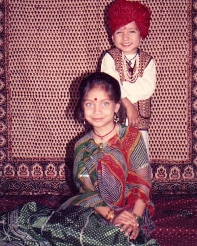‘Ishqbaaaz’ actor Nakuul Mehta shared an adorable childhood throwback picture with his sister Prachi Mehta Shah. ‘’Got your back, babydoll ❤️ @pracchimehtashah #HappyRakshaBandhan,’’ he captioned the post.