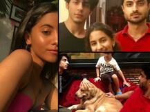 PICS: Aryan & Abram Khan Celebrated Raksha Bandhan 2019 With Cousin Sister Alia Chhiba While Suhana Is In France!