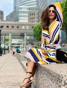 PHOTOS: TV Actress Hina Khan Chilling With Boyfriend Rocky Jaiswal In New York Ahead Of Independence Day Parade on Sunday!