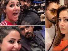 PHOTOS: TV Actress Hina Khan Chilling With Boyfriend Rocky Jaiswal In New York Ahead Of Independence Day Parade on Sunday!