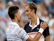 Cincinnati Masters: Daniil Medvedev stuns Novak Djokovic in men\'s singles semifinals