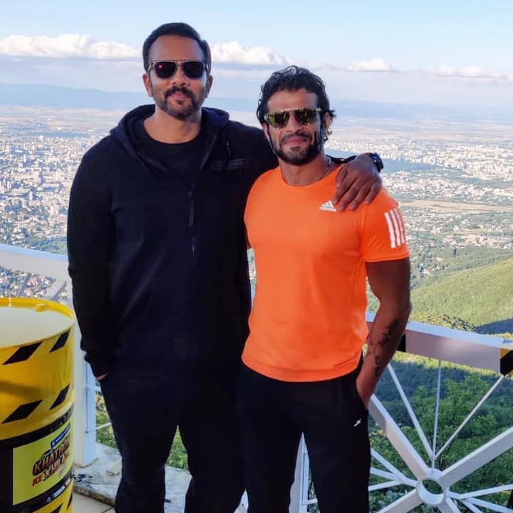 Karan Patel, who quit ‘Yeh Hai Mohabbatein for ‘Khatron Ke Khiladi 10’, shared a picture with Shetty. He captioned the post as, ‘’ With the man himself, @itsrohitshetty ... whose Cars land on Mars but on a serious note .... He is the #best when it comes to #action that sends cars flying in the sky & they never come back around .... but he is #unmatchable when it comes to #humility and having his feet firm on the ground.’’
