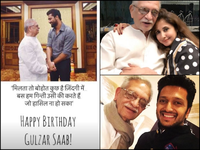 Wishes Pour In For Gulzar On His 85th Birthday Vicky Kaushal & Other Bollywood Celebs Wish Gulzar on his 85th Birthday