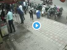 SHOCKING VIDEO: Drunk Man Rams Car Into Pedestrians Walking On Footpath In Karnataka