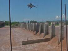 In Second Attempt, IAF Chopper Rescues Two Men Stranded In Jammu\'s Tawi River (WATCH)