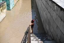 IN PICS: Yamuna Water-Level Rises Further In Delhi, Inundates Low-Lying Localities; 10,000 People Evacuated