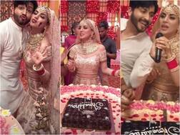 PICS & VIDEOS: TV Actress Shraddha Arya Celebrates Her Birthday With Kundali Bhagya Co Stars On Set!