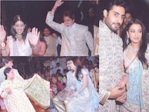 Unseen Photos Of The Bachchans From Aishwarya Rai-Abhishek\'s Fairy Tale Wedding Festivities!