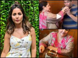 PICS & VIDEO: Hina Khan Surprises Mother On Her Birthday, Shares HEARTFELT Post