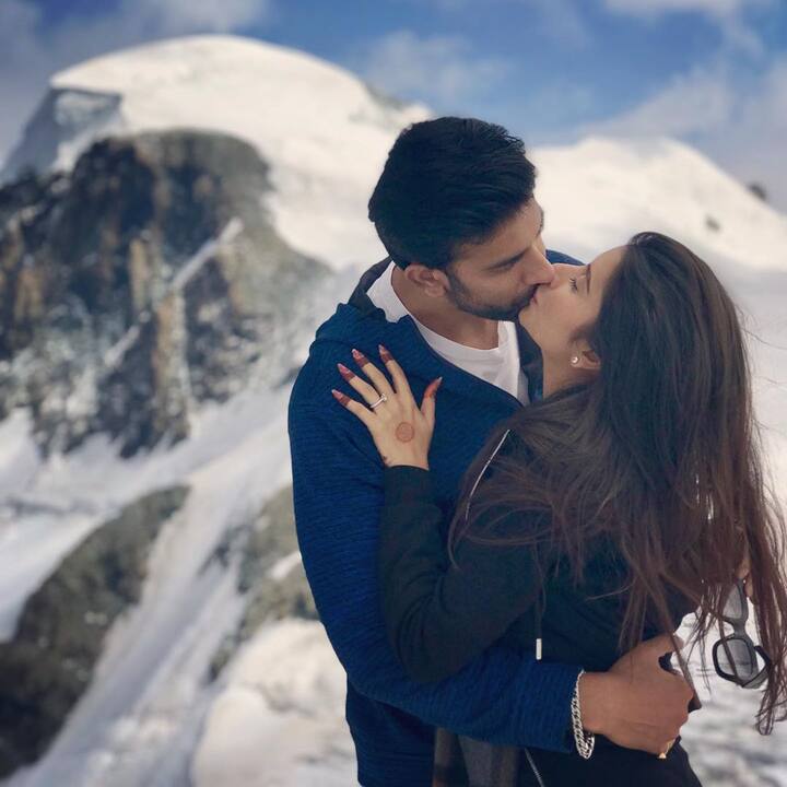 Rajeev Sen and Charu Asopa shared a passionate kiss on their honeymoon. The picture is too cute for words, isn’t it?