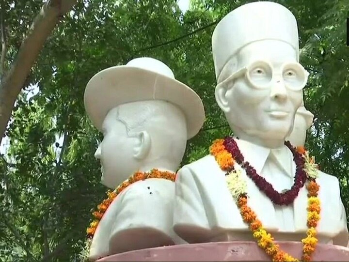 BJP, Congress Lock Horns Over Savarkar's Bust In Delhi University BJP, Congress Lock Horns Over Savarkar's Bust In Delhi University