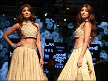 Lakme Fashion Week 2019: Shilpa Shetty Glows Like A Golden Goddess On The Ramp (See PICS)