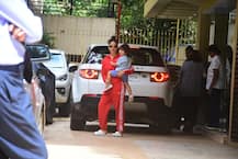 PICS: Kareena Kapoor Holds Son Taimur Ali Khan In Her Arms As They Head Out For Sunday Outing