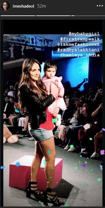 Lakme Fashion Week 2019: Esha Deol & Daughter Radhya Look CUTE As They Walk The Ramp Together (See PICS & VIDEO)