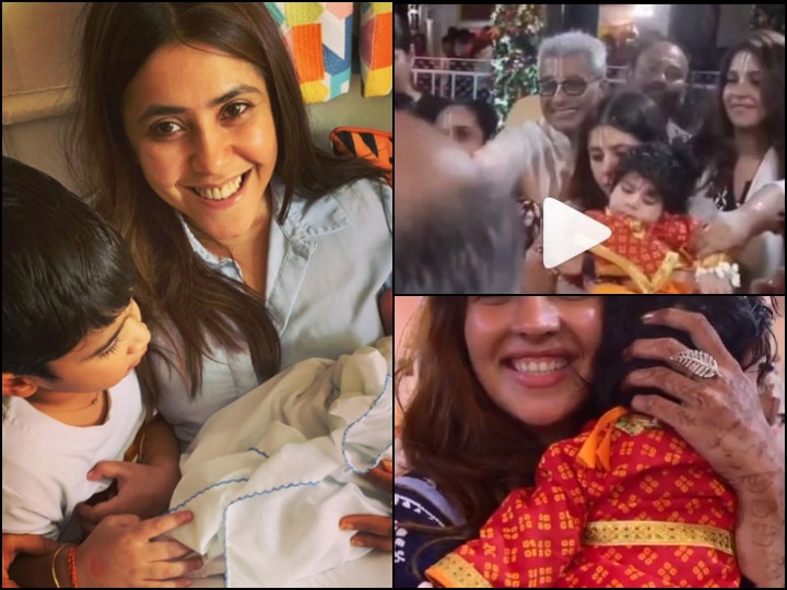 VIDEO: Ekta Kapoor’s Son Ravie Kapoor First Glimpse As They Visit Temple During Janmashtami Celebrations VIDEO: Ekta Kapoor’s Son Ravie Kapoor Looks CUTE Dressed As Krishna; Here’s His FIRST Glimpse