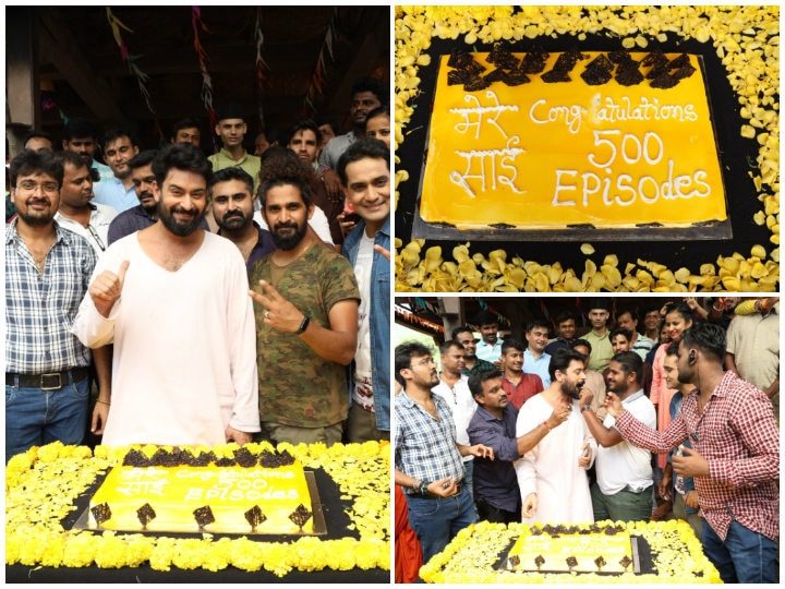 Sony TV's 'Mere Sai- Shraddha Aur Saburi' Completes 500 Episodes With Cake Cutting On Sets! See Pictures! PICS: Sony TV's 'Mere Sai' Completes 500 Episodes; Team Celebrates By Cutting Cake!