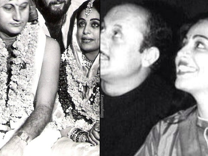 Wife Kirron Kher also shares a beautiful throwback pic with Anupam Kher after he shared their marriage pic to wish her on 34th Wedding Anniversary Wife Kirron Kher Also Shares A Throwback Pic With Anupam Kher On 34th Wedding Anniversary After Husband Shared Their Marriage Pic!