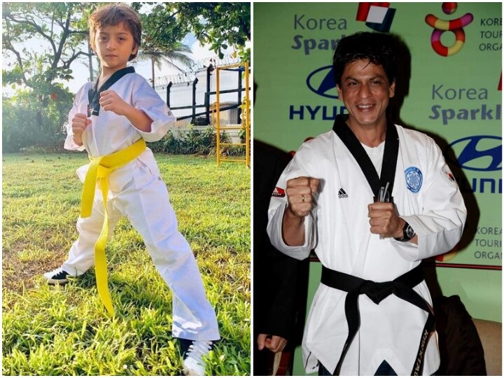 SRK's Youngest Son Abram Khan Continues Taekwando 'Tradition' In Khan Family, Proud Father Shah Rukh Celebrates His 'Yellow Belt' SRK's Youngest Son Abram Khan Continues Taekwando 'Tradition' In Khan Family, Proud Father Shah Rukh Celebrates His 'Yellow Belt'