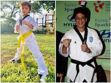 SRK\'s Youngest Son Abram Khan Continues Taekwando \'Tradition\' In Khan Family, Proud Father Shah Rukh Celebrates His \'Yellow Belt\'