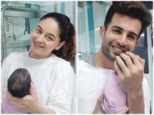 Mahhi Vij & Jay Bhanushali Share Adorable Pics With Newborn Daughter; Ask Fans To Suggest Names For Baby!