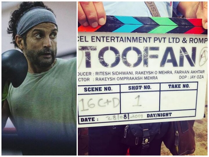 Toofan: Farhan Akhtar Begins Shooting For Rakesh Omprakash Mehra's Film! Farhan Akhtar Begins Shooting For Rakesh Omprakash Mehra's 'Toofan'!