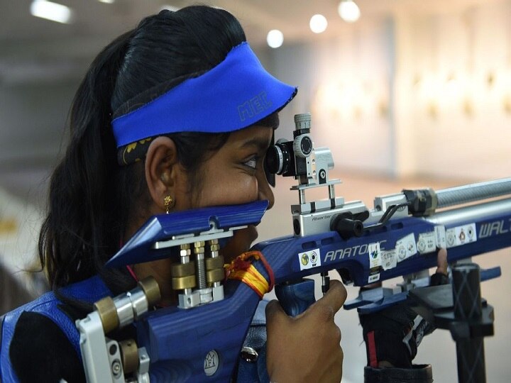 ISSF World Cup: Elavenil Valarivan Clinches Gold For India In 10m Air Rifle event ISSF World Cup: Elavenil Valarivan Clinches Gold For India in 10m Air Rifle event