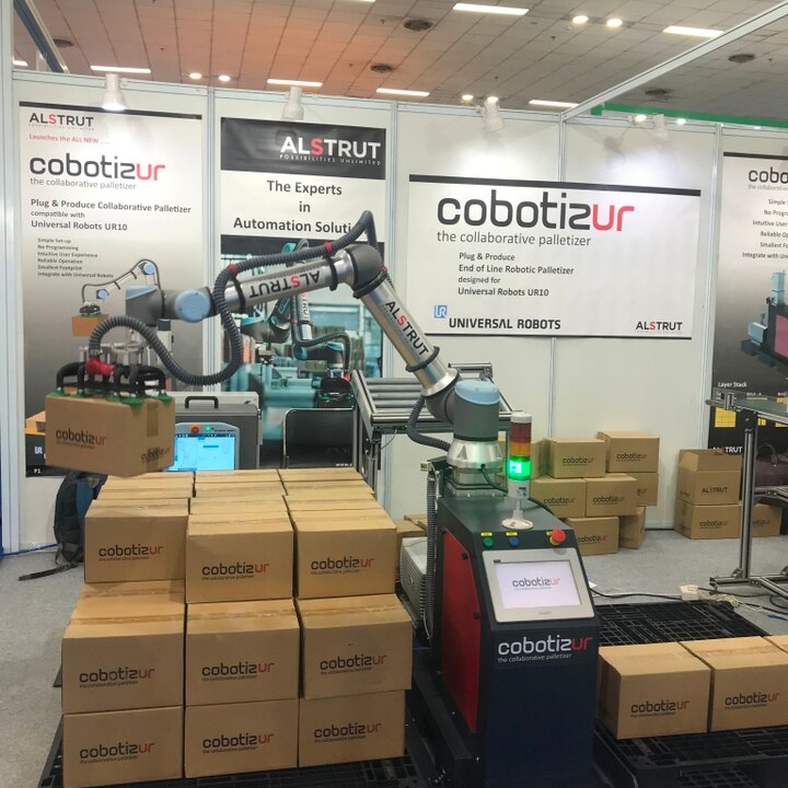 ‘Cobotizur’ - The Plug & Play Robotic Palletizing Solution Designed For Universal Robots ‘Cobotizur’ - The Plug & Play Robotic Palletizing Solution Designed For Universal Robots