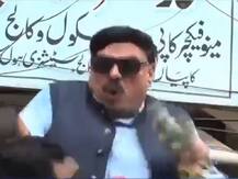 WATCH: Pakistan Minister Suffers Electric Shock While Speaking Against PM Modi