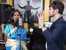 WATCH: After \'Teri Meri Kahani\' VIRAL Singing Sensation Ranu Mondal Records New Song With Himesh Reshammiya