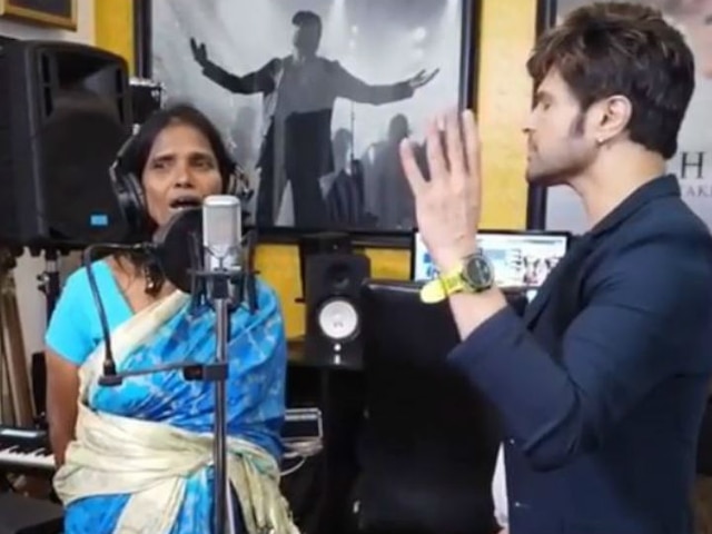 WATCH: After 'Teri Meri Kahani' VIRAL Singing Sensation Ranu Mondal Records New Song With Himesh Reshammiya VIRAL Singing Sensation Ranu Mondal Records New Song Titled 'Aadat' With Himesh Reshammiya