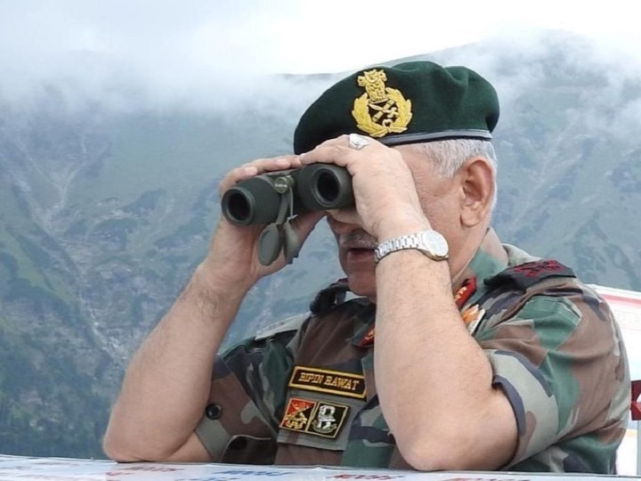 Army Chief Gen Bipin Rawat Reviews Security Situation Along LoC In Jammu Region   Army Chief Gen Bipin Rawat Reviews Security Situation Along LoC In Jammu Region