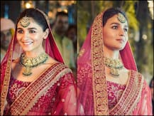 Fans Say \'Ranbir Ki Dulhan\' As Alia Bhatt Surprises Them With Her Bridal Look