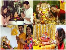 Ganesh Chaturthi 2019: TV Celebs Welcome ‘Bappa’ Home; Pose With Their Ganpati Idol! See Pictures!