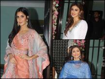 Ganesh Chaturthi 2019: Katrina Kaif, Mouni Roy & Other B\'wood Celebs At Arpita Khan\'s House (See PICS)