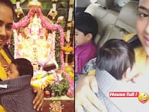Ganesh Chaturthi 2019: Sameera Reddy Welcomes Ganpati Bappa Home With Her Newborn Daughter Nyra Varde And Family, Adorable PICS!