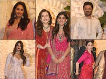 PICS: Madhuri Dixit, Anil Kapoor & Other B\'wood Celebs Attend Mukesh & Nita Ambani\'s Ganesh Chaturthi Celebrations