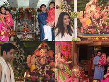 Ganesh Chaturthi 2019: Neil Nitin Mukesh, Ekta Kapoor & Other B’wood Celebs Pose With their Ganpati Idol
