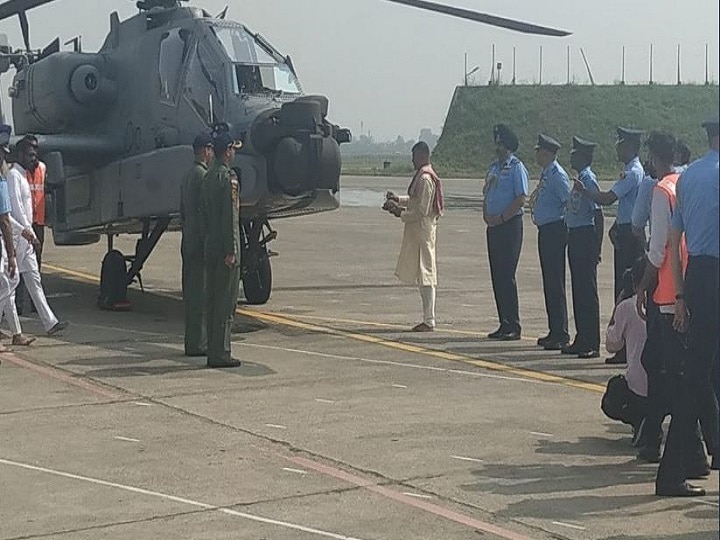 IAF To Induct Eight Apache Attack Helicopters Today At Pathankot Air Force Station Eight Apache Attack Helicopters Inducted In IAF At Pathankot Air Force Station