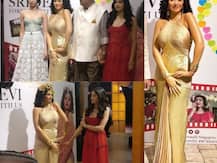 PHOTOS: Boney Kapoor & Daughters Janhvi and Khushi Unveil Sridevi’s Wax Statue At Madame Tussauds Singapore