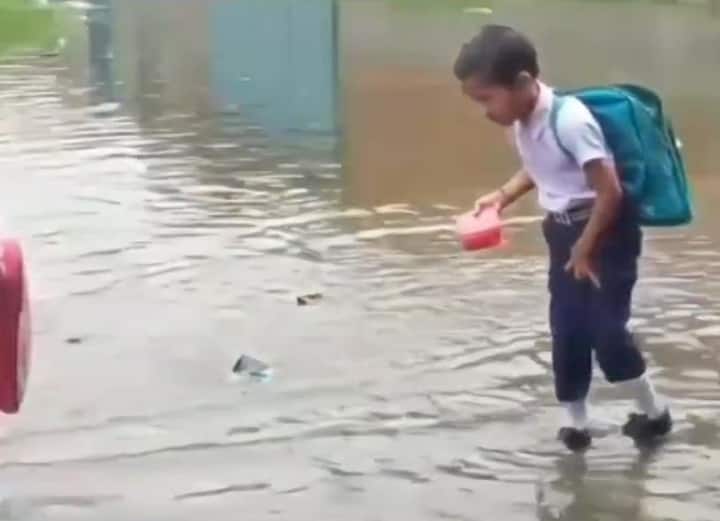 As a precautionary measure in wake of IMD’s warning of heavy rainfall for the rest of the day too, the schools shall remain closed today. / Image: AN